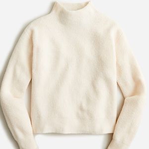 Girls' wool-blend mockneck sweater. Only worn one time in great condition.